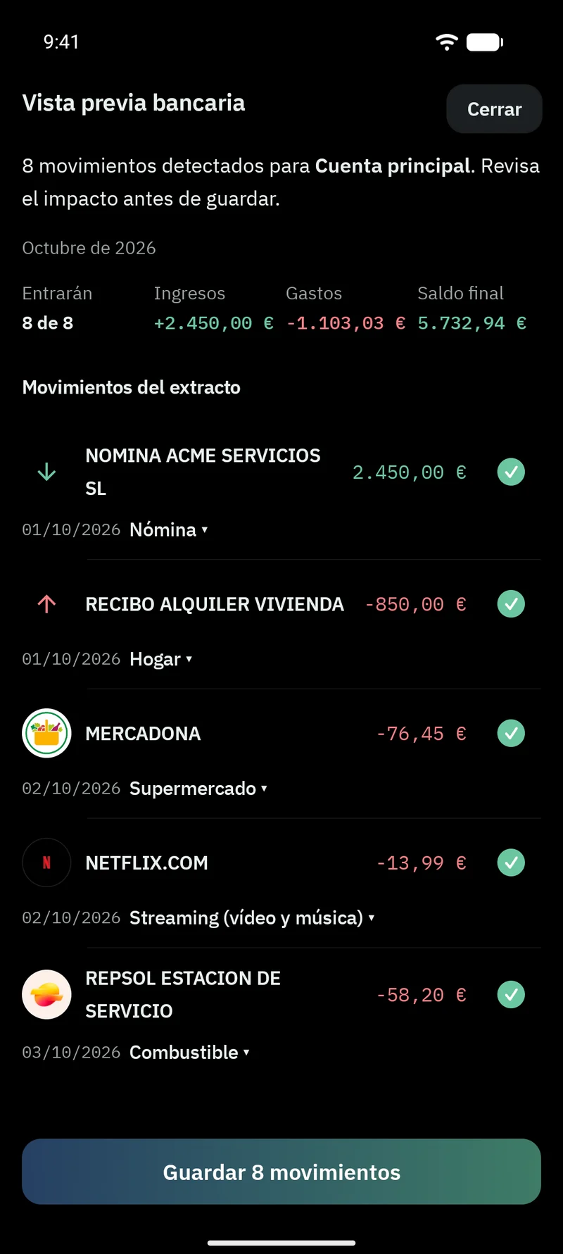 Importar en Vlyxis: ¿Tengo que apuntarlo todo a mano?